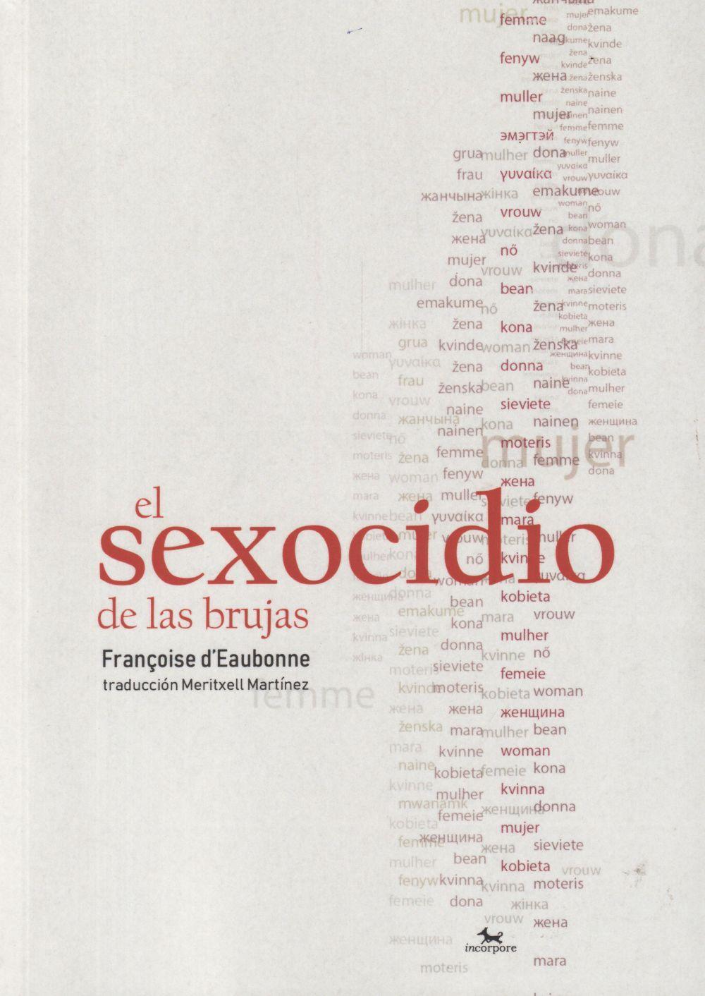 Vorderes Coverbild El sexocidio de las brujas