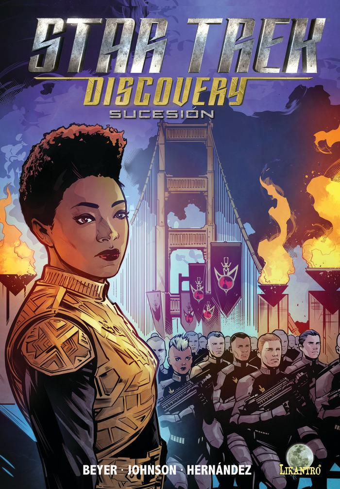 Vorderes Coverbild Star Trek discovery : sucesión