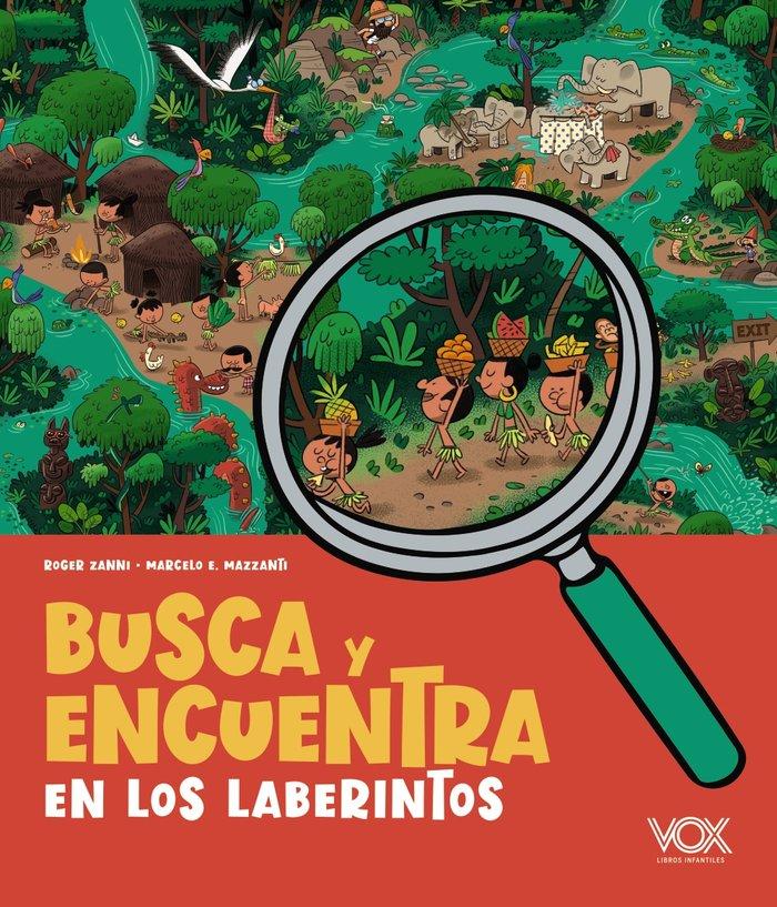 Vorderes Coverbild Busca y encuentra en los laberintos