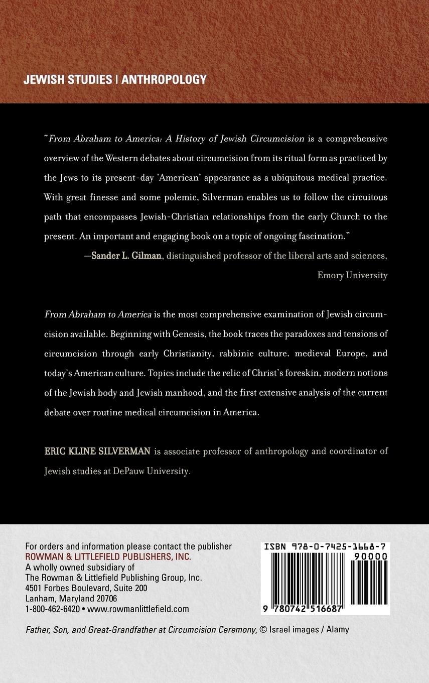 Rückseitencover From Abraham to America