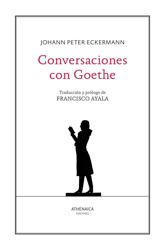 Vorderes Coverbild Conversaciones con Goethe
