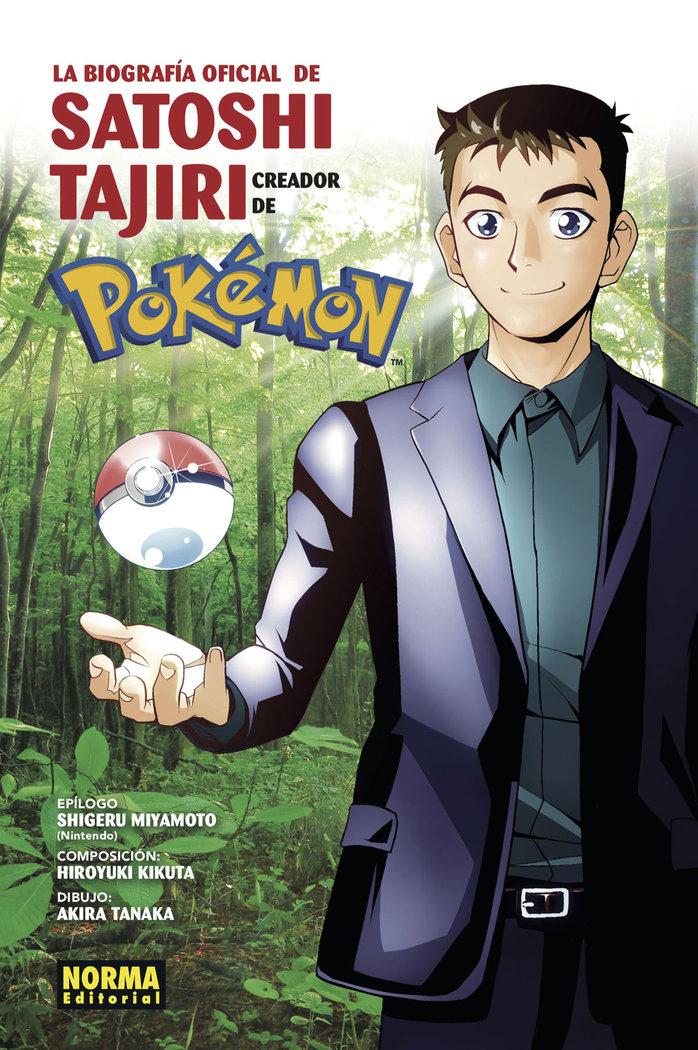 Vorderes Coverbild Biografía Oficial de Satoshi Tajiri
