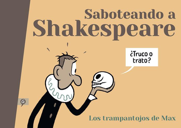 Vorderes Coverbild Saboteando a Shakespeare