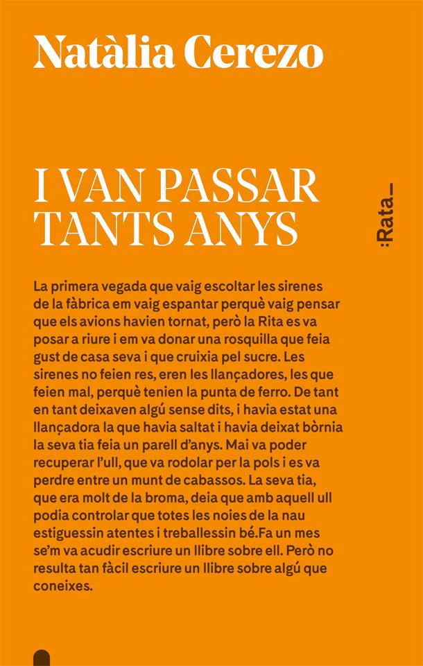 Vorderes Coverbild I van passar tants anys