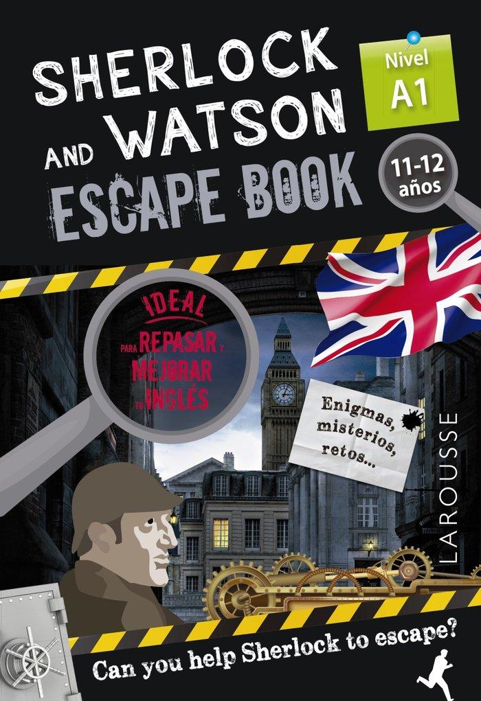 Vorderes Coverbild Sherlock & Watson : escape book para repasar inglés