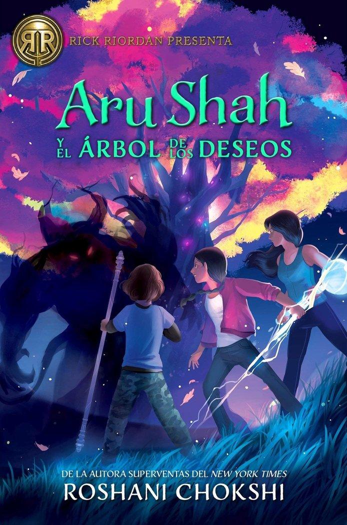 Vorderes Coverbild Aru Shah y el árbol de los deseos