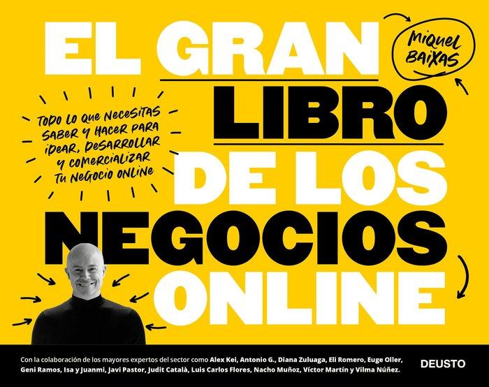 Vorderes Coverbild El gran libro de los negocios online: Todo lo que necesitas saber y hacer para idear, desarrollar y comercializar tu negocio online