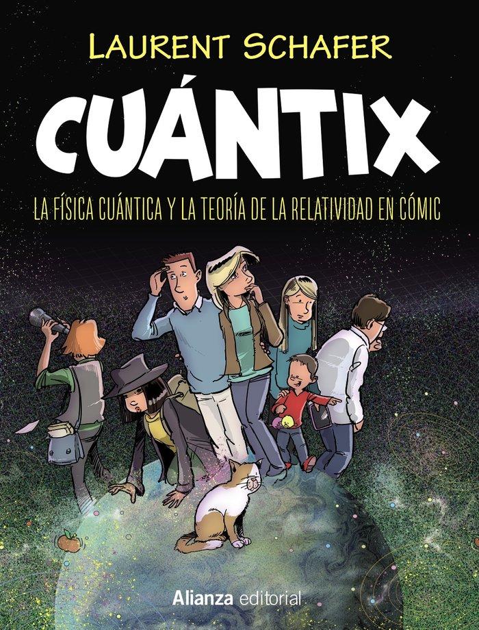 Vorderes Coverbild Cuántix : la física cuántica y la relatividad en cómic