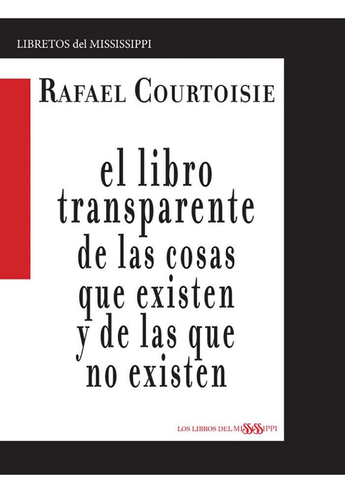 Vorderes Coverbild El libro transparente de las cosas que existen y de las que no existen