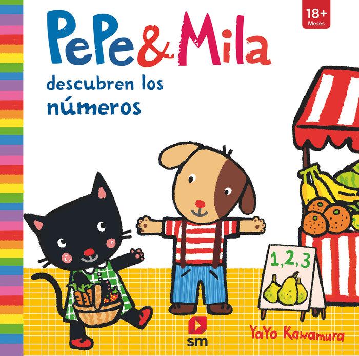 Vorderes Coverbild Pepe y Mila descubren los números