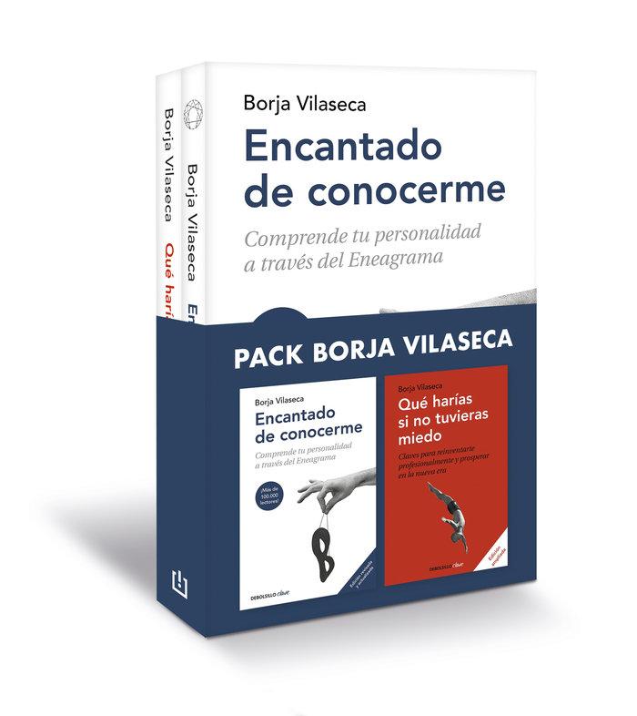 Vorderes Coverbild Pack Borja Vilaseca (contiene: Encantado de conocerme | Qué harías si no tuvieras miedo)