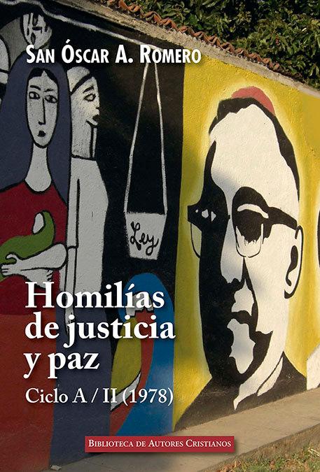 Vorderes Coverbild Homilías de justicia y paz : ciclo A, 1978