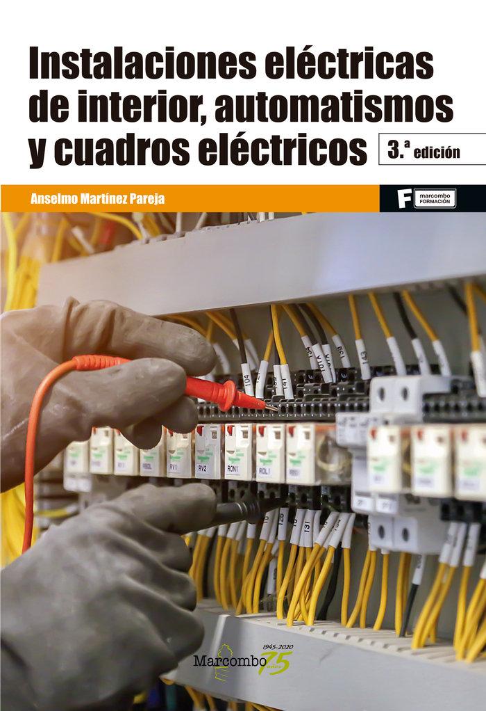 Vorderes Coverbild Instalaciones eléctricas de interior, automatismos y cuadros eléctricos