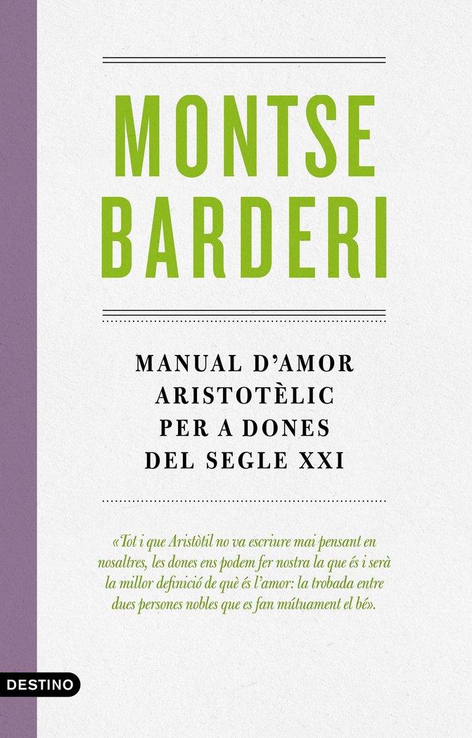 Vorderes Coverbild Manual d'amor aristotèlic per a dones del segle XXI