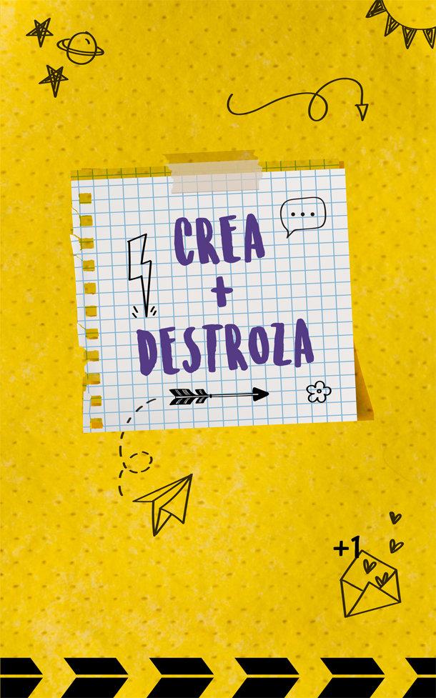 Vorderes Coverbild Crea + destroza