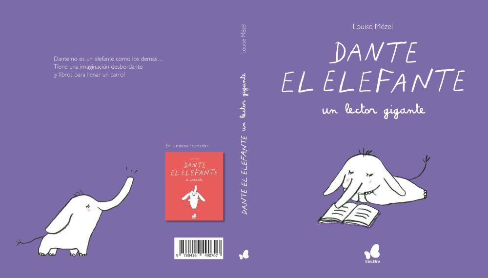 Vorderes Coverbild Dante el elefante, un lector gigante