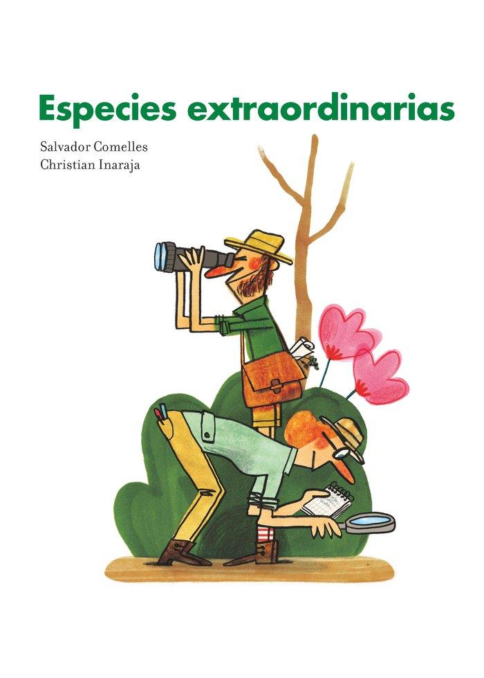 Vorderes Coverbild Especies extraordinarias