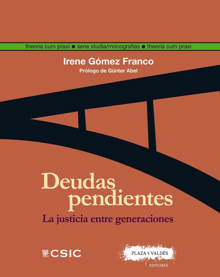 Vorderes Coverbild Deudas pendientes : la justicia entre generaciones