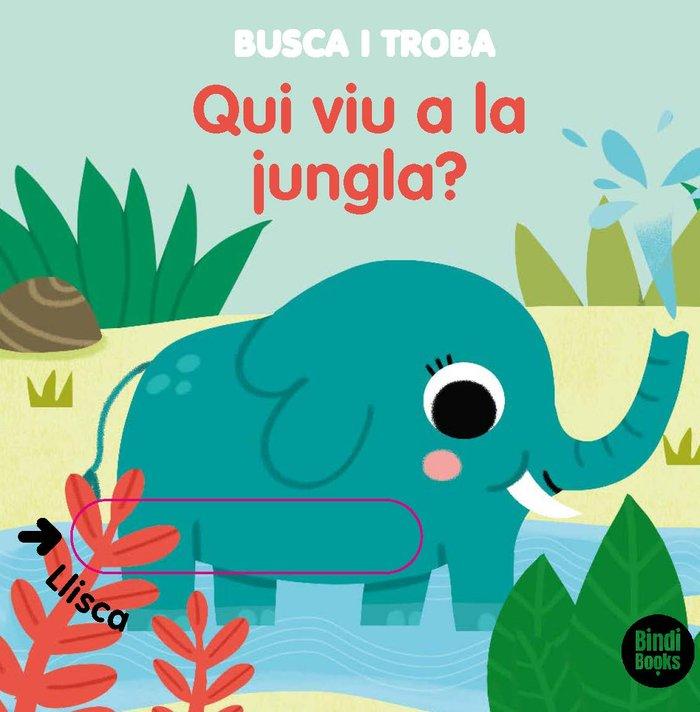Vorderes Coverbild Qui viu a la jungla? : llibres amb solapes dobles que reprodueixen el joc del "tat!": ideals per a les mans més petites!