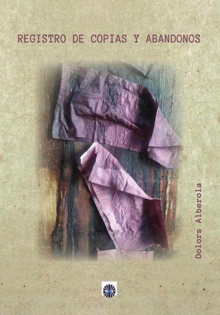 Vorderes Coverbild Registro de copias y abandonos