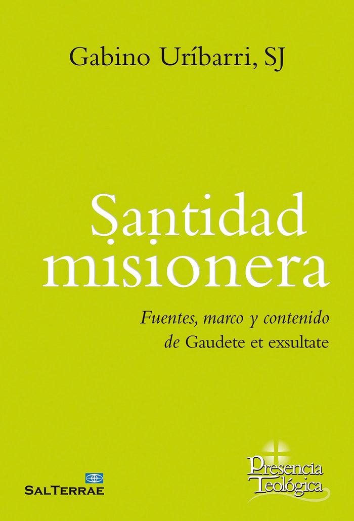 Vorderes Coverbild Santidad misionera : fuentes, marco y contenido de Gaudete et exultate
