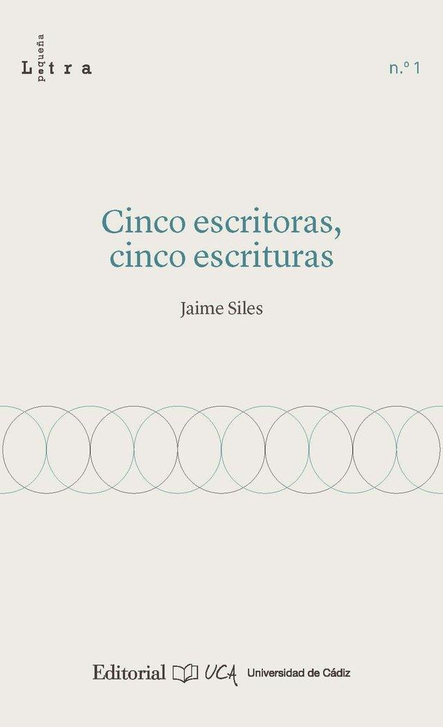 Vorderes Coverbild Cinco escritoras, cinco escrituras