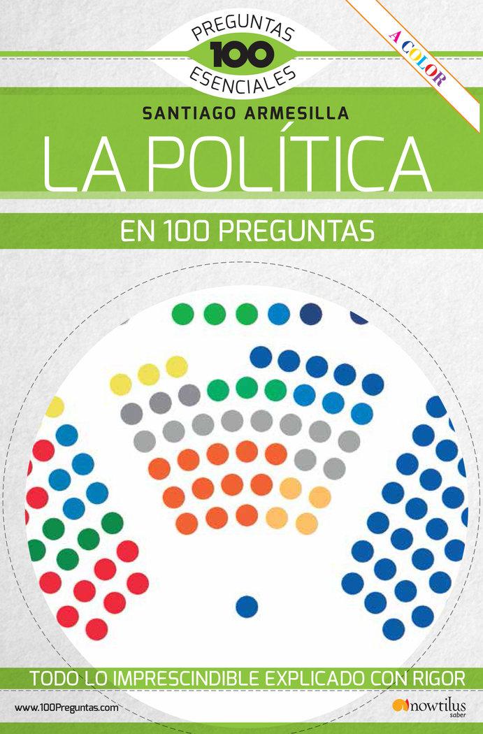 Vorderes Coverbild La política en 100 preguntas