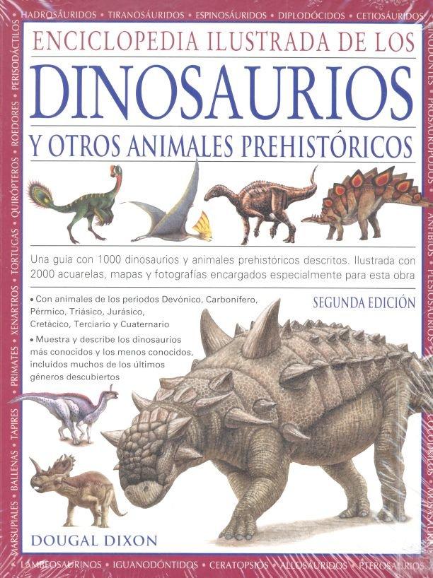 Vorderes Coverbild Enciclopedia ilustrada de los dinosaurios y otros animales prehistóricos