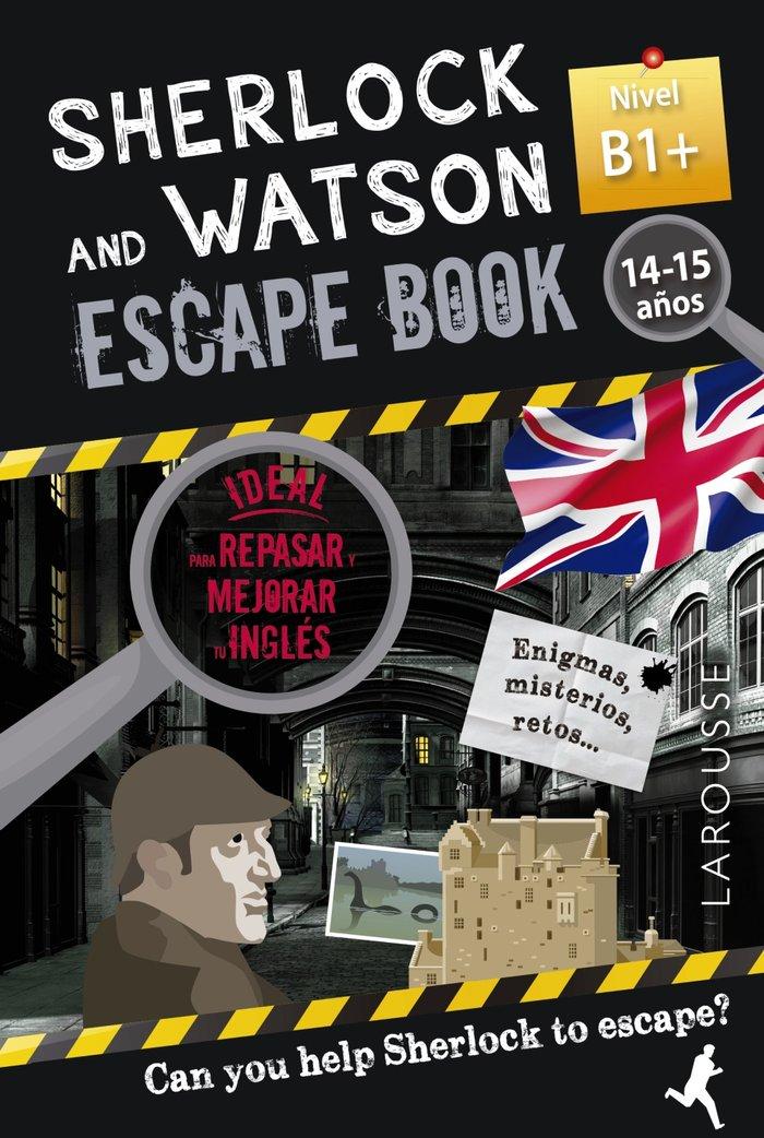 Vorderes Coverbild Sherlock & Watson : escape book para repasar inglés