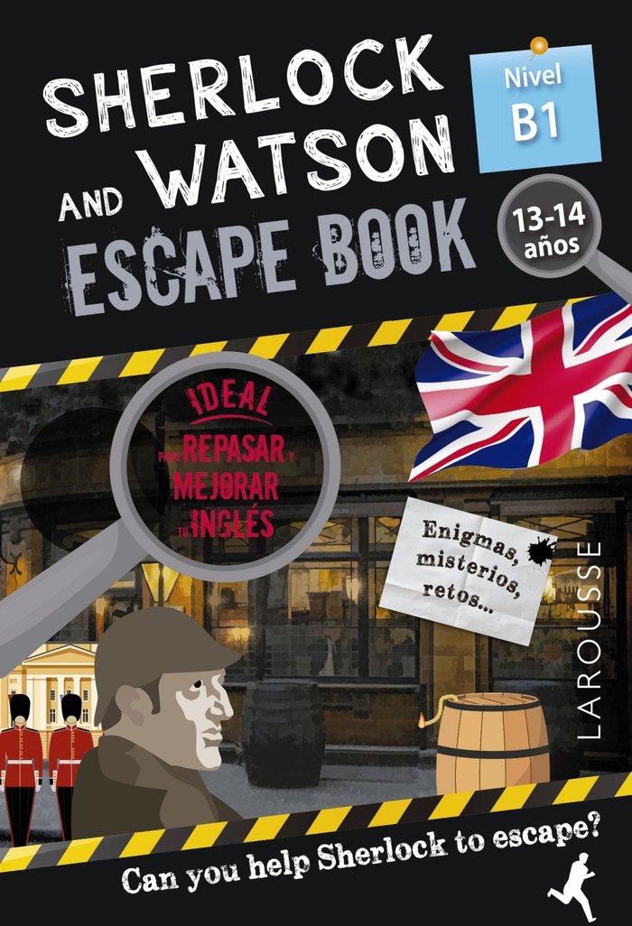 Vorderes Coverbild Sherlock & Watson : escape book para repasar inglés