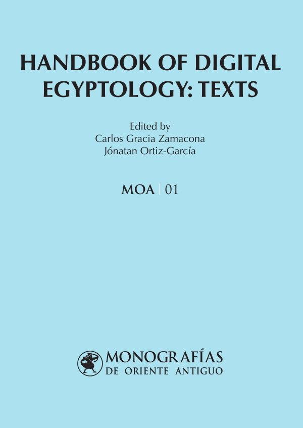 Vorderes Coverbild Handbook of digital egyptology : texts