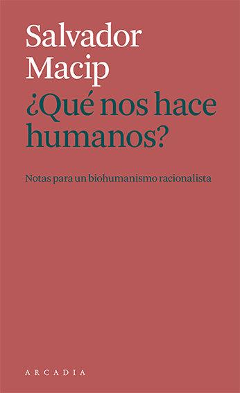 Vorderes Coverbild ¿Que nos hace humanos?