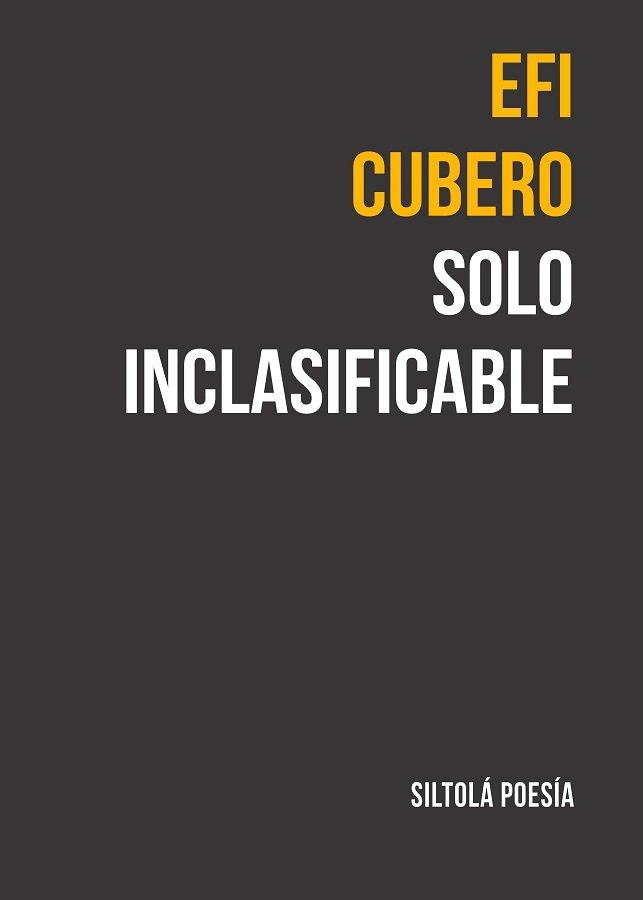 Vorderes Coverbild Solo inclasificable