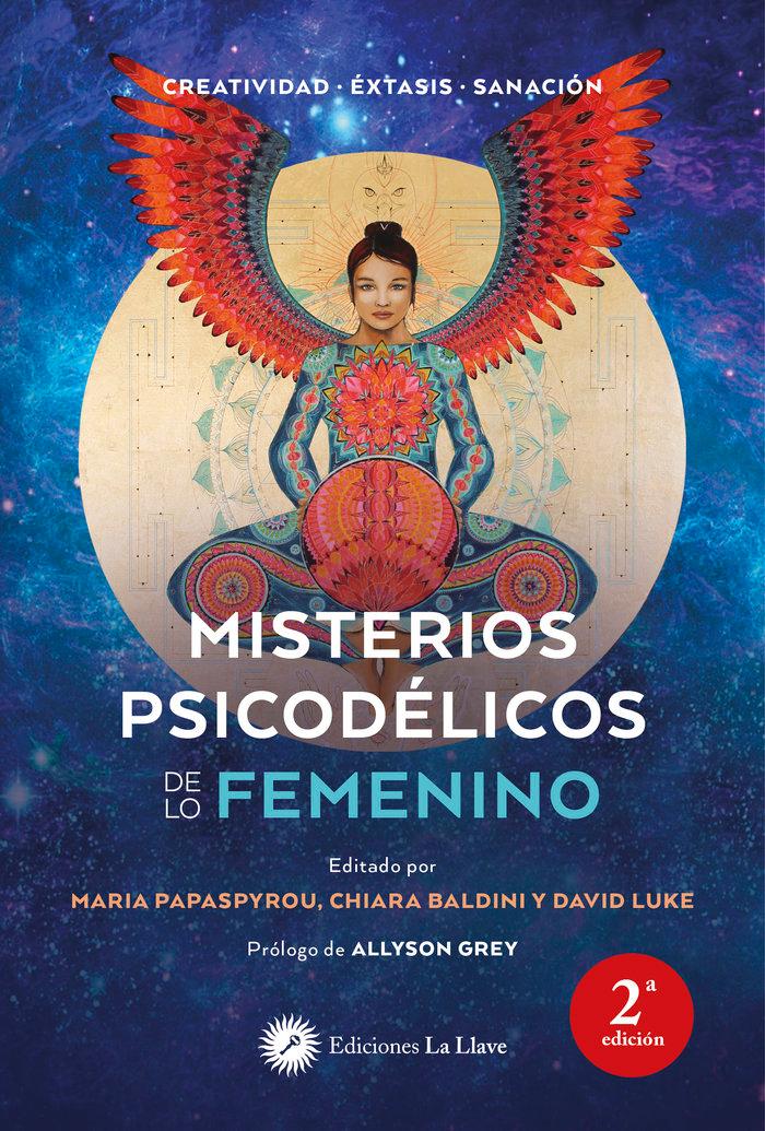 Vorderes Coverbild Misterios psicodélicos de lo femenino