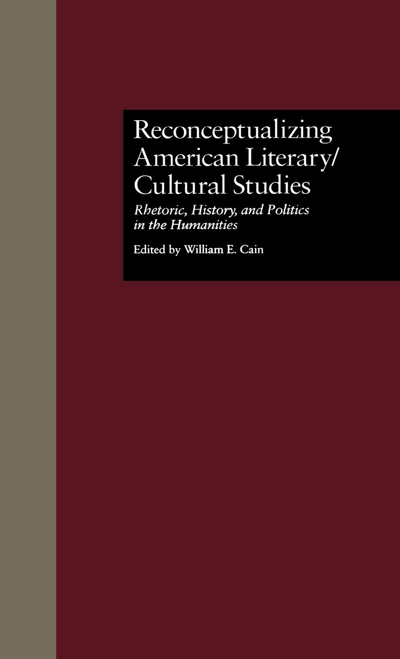 Vorderes Coverbild Reconceptualizing American Literary/Cultural Studies