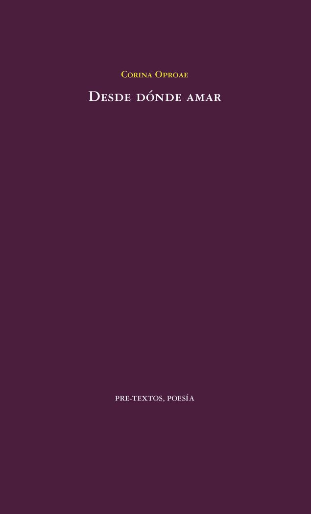 Vorderes Coverbild Desde dónde amar