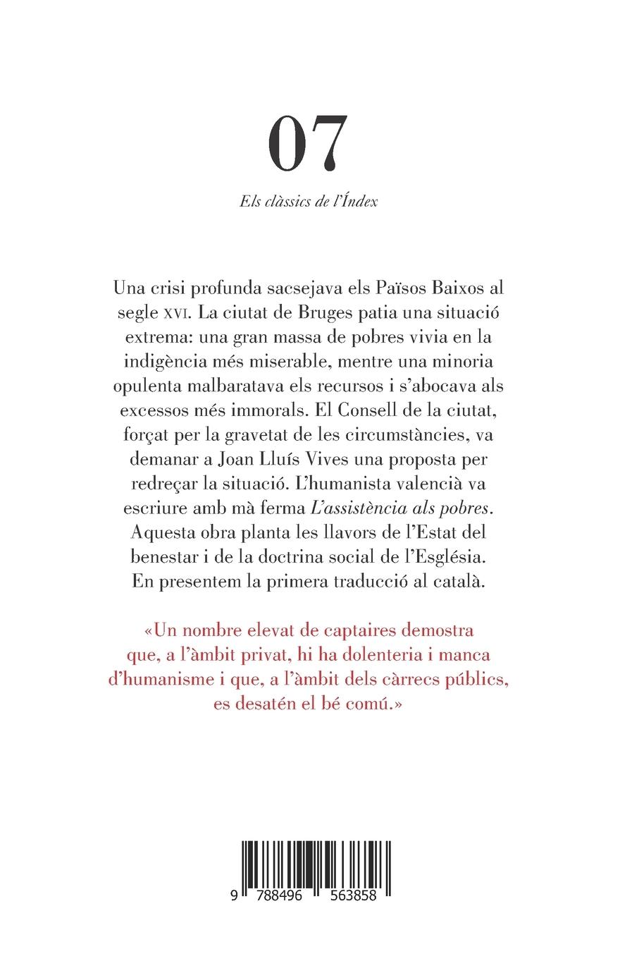 Rückseitencover L'assistència als pobres = De subventione pauperum