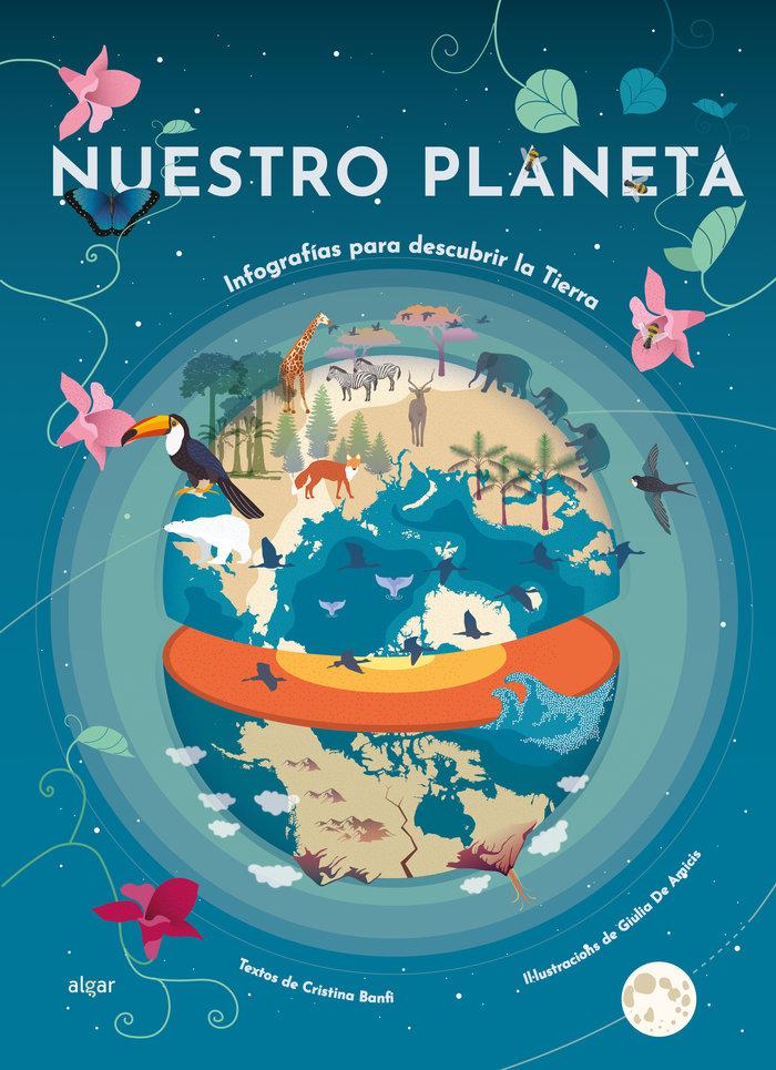 Vorderes Coverbild Nuestro planeta. Infografías para descubrir la Tierra