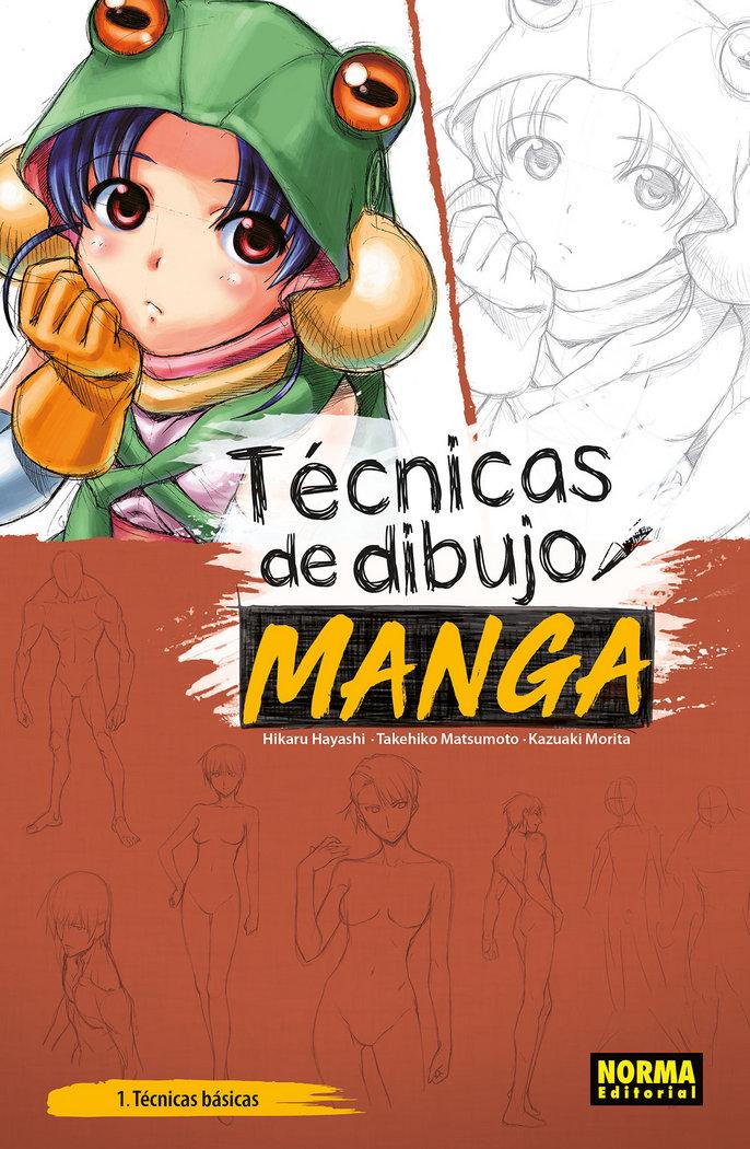 Vorderes Coverbild Técnicas de dibujo manga 1