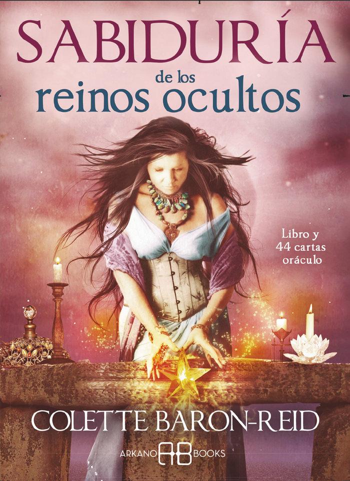 Vorderes Coverbild Sabiduría de los reinos ocultos : libro y 44 cartas oráculo