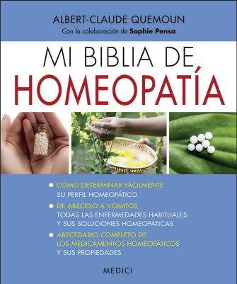 Vorderes Coverbild Mi biblia de homeopatía