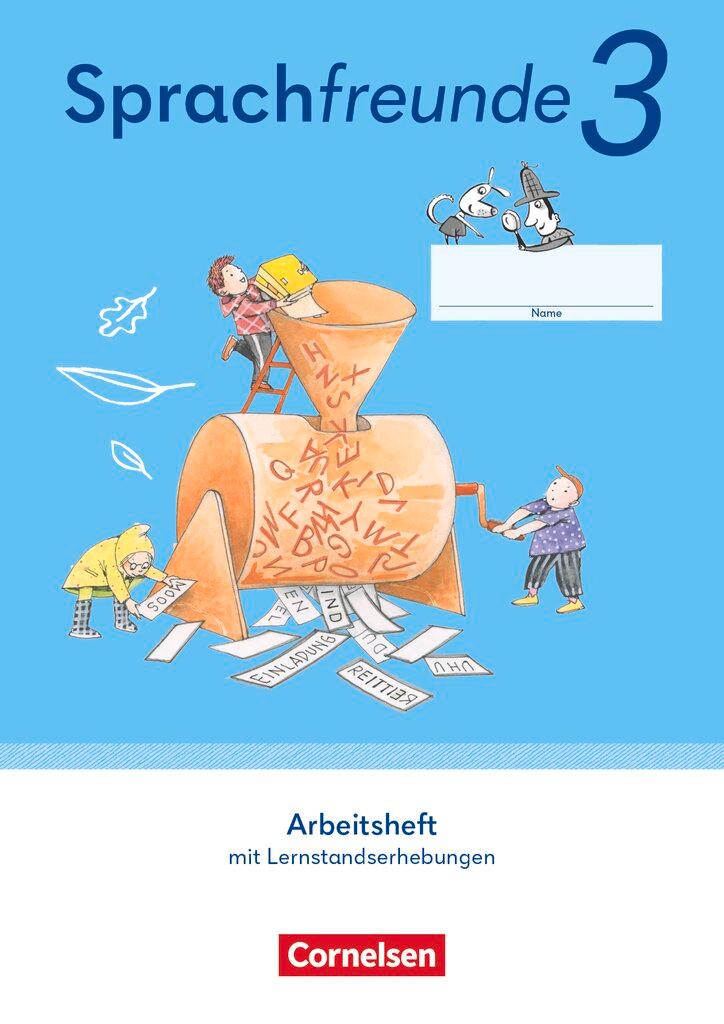 Vorderes Coverbild Sprachfreunde 3. Schuljahr. Arbeitsheft Schulausgangsschrift - Östliche Bundesländer und Berlin