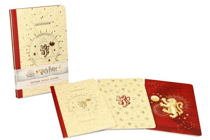 Vorderes Coverbild Harry Potter Pack de 3 libretas Gryffindor