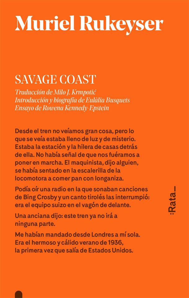 Vorderes Coverbild Savage Coast