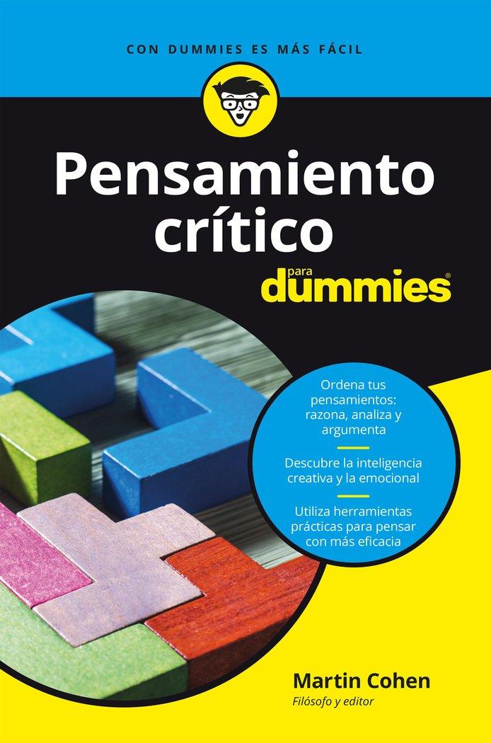 Vorderes Coverbild Pensamiento crítico para Dummies