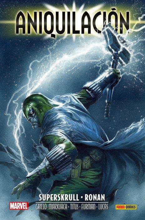Vorderes Coverbild ANIQUILACIÓN SAGA 03: SUPERSKRULL & RONAN