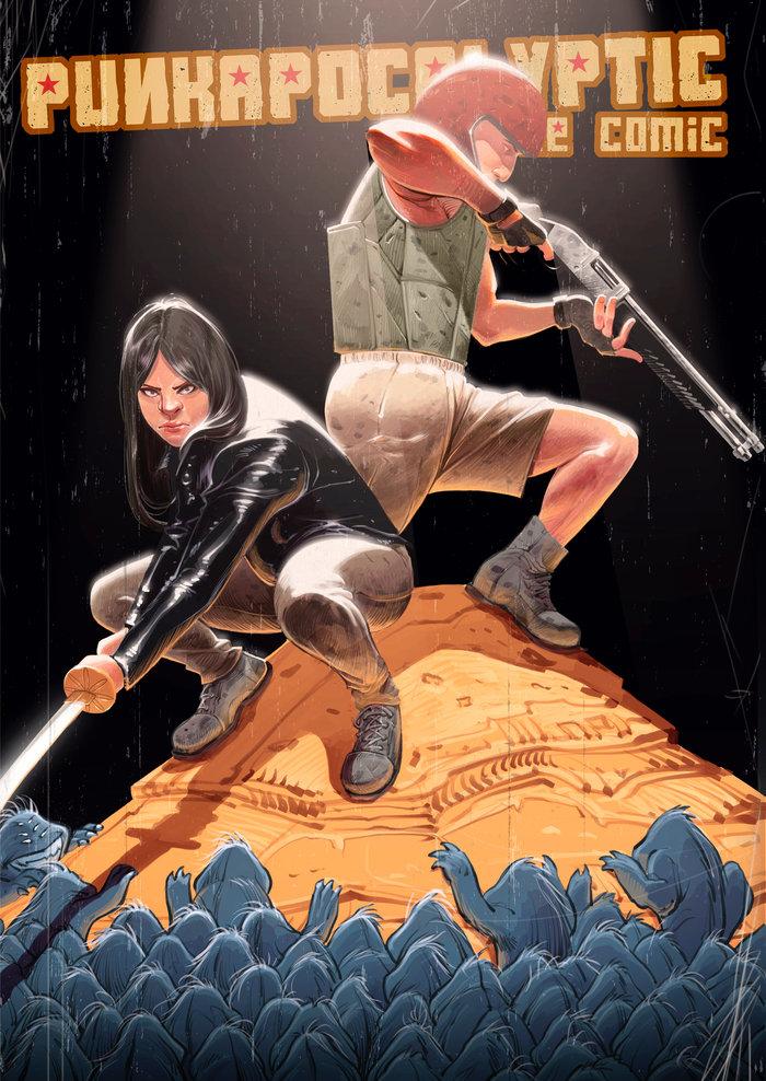 Vorderes Coverbild Punkapocalyptic