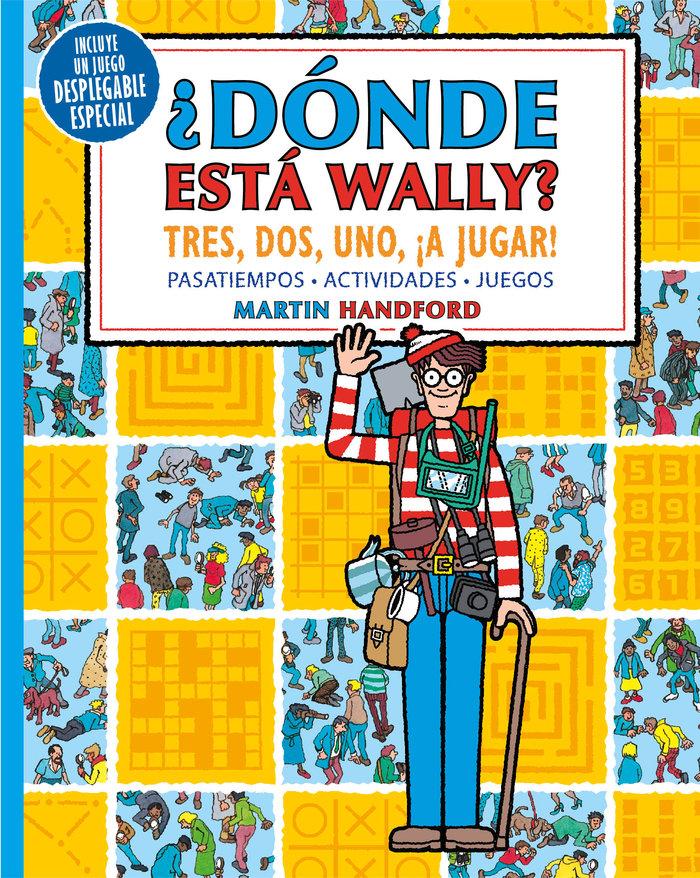 Vorderes Coverbild Tres, dos, uno ¡a jugar! (Colección ¿Dónde está Wally?)