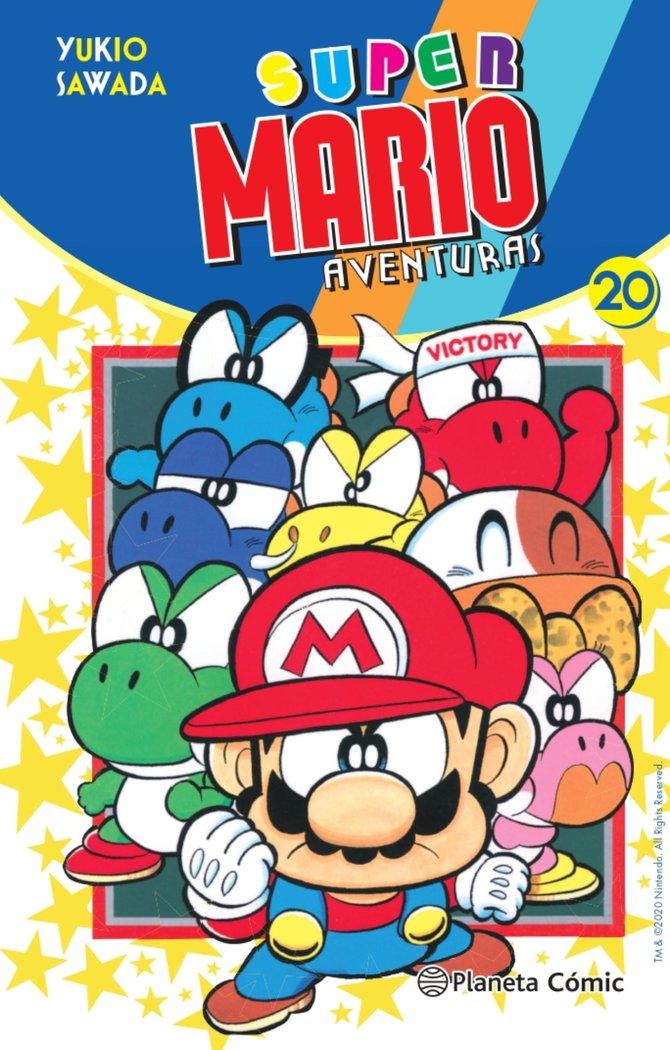 Vorderes Coverbild Super Mario 20 : aventuras
