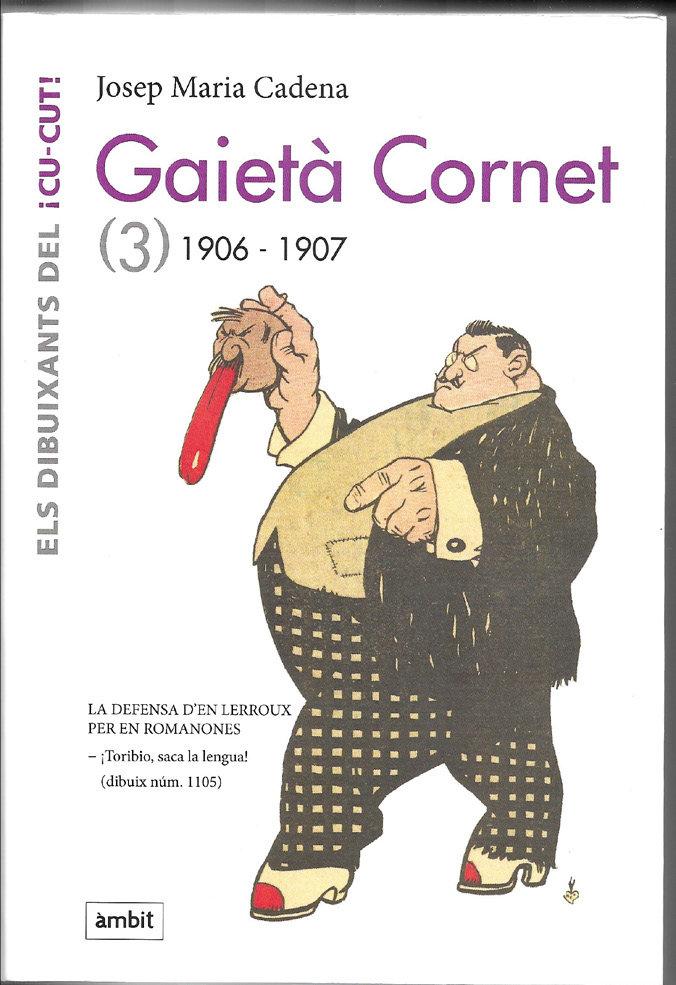 Vorderes Coverbild Gaietà Cornet Vol. 3 (1906-1907)